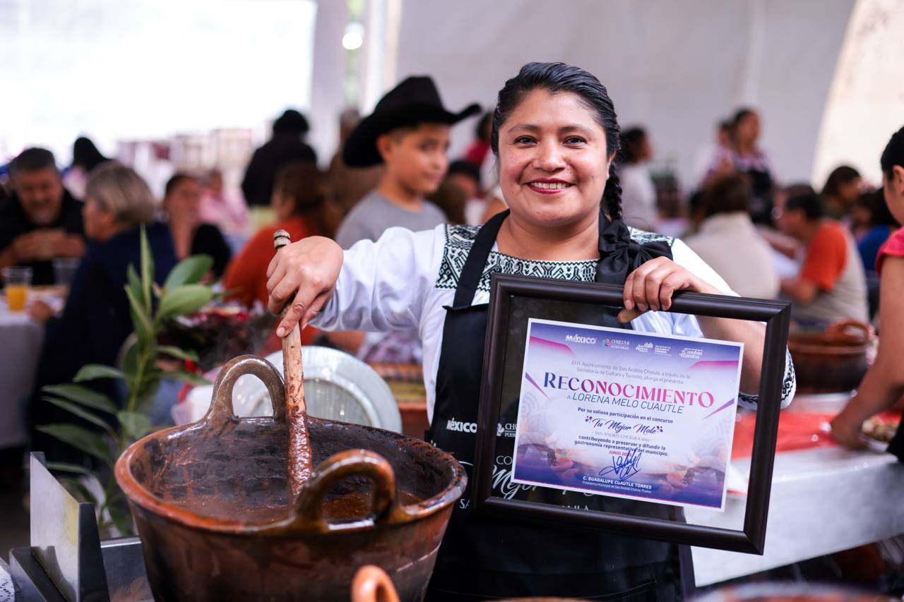 Premia Gobierno de San Andrés Cholula a las y los ganadores del concurso "Tu mejor mole 2026"