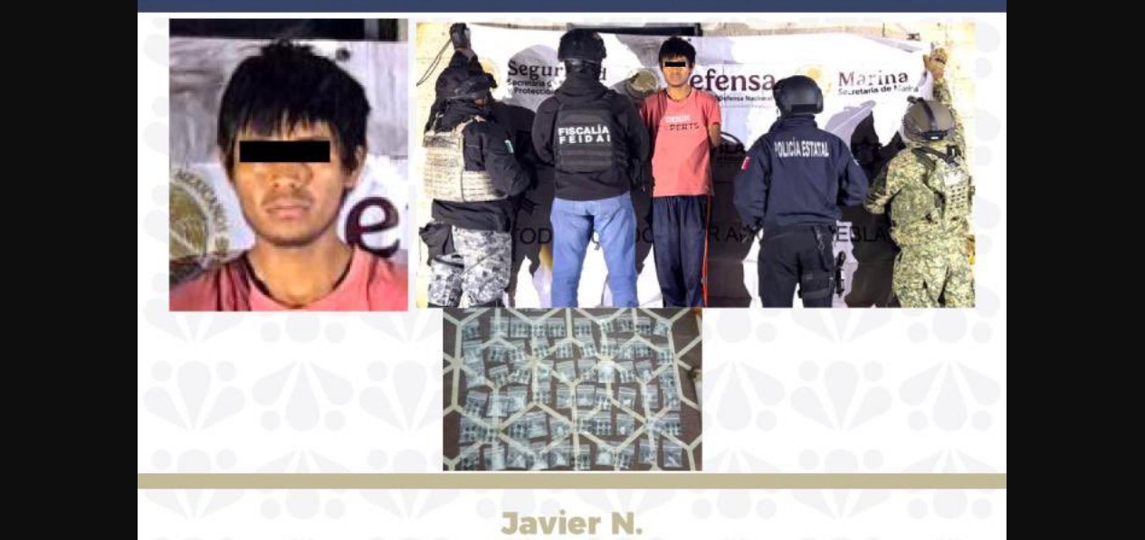 Elementos de seguridad durante un cateo en un inmueble de Acatzingo.