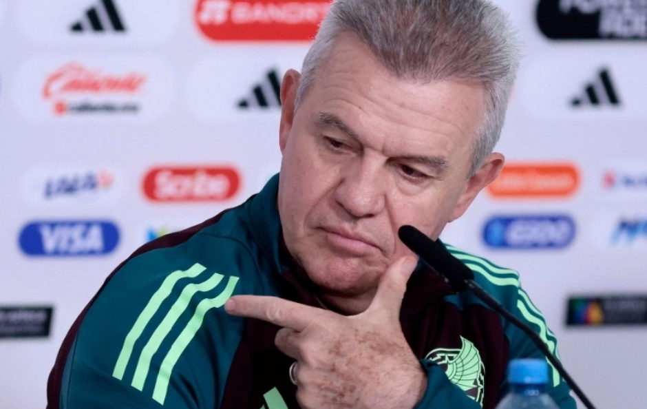 Javier Aguirre durante conferencia de prensa previa al partido de México ante Ecuador.