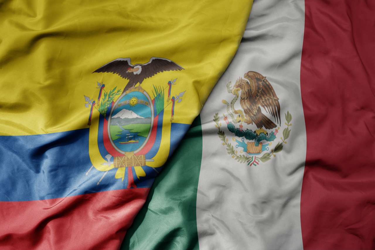 Presidentes de México y Ecuador en el contexto de la crisis diplomática.