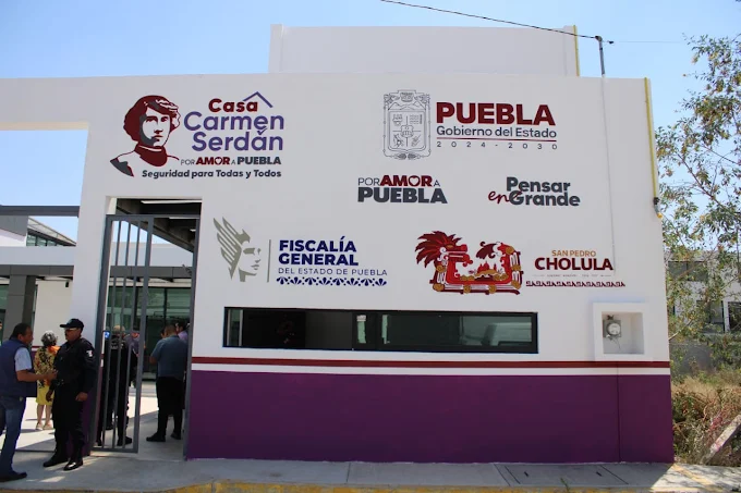 Casa Carmen Serdán San Pedro Cholula contabiliza 100 órdenes de restricción a hombres violentadores