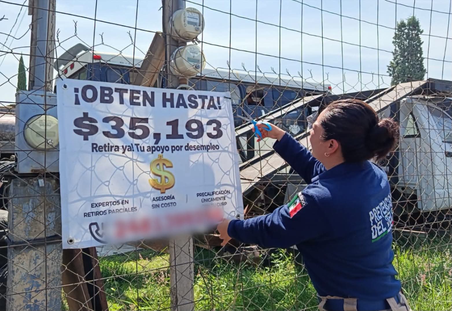 Refuerza SSC Cholula acciones preventivas con retiro de anuncios que promovían presuntos fraudes