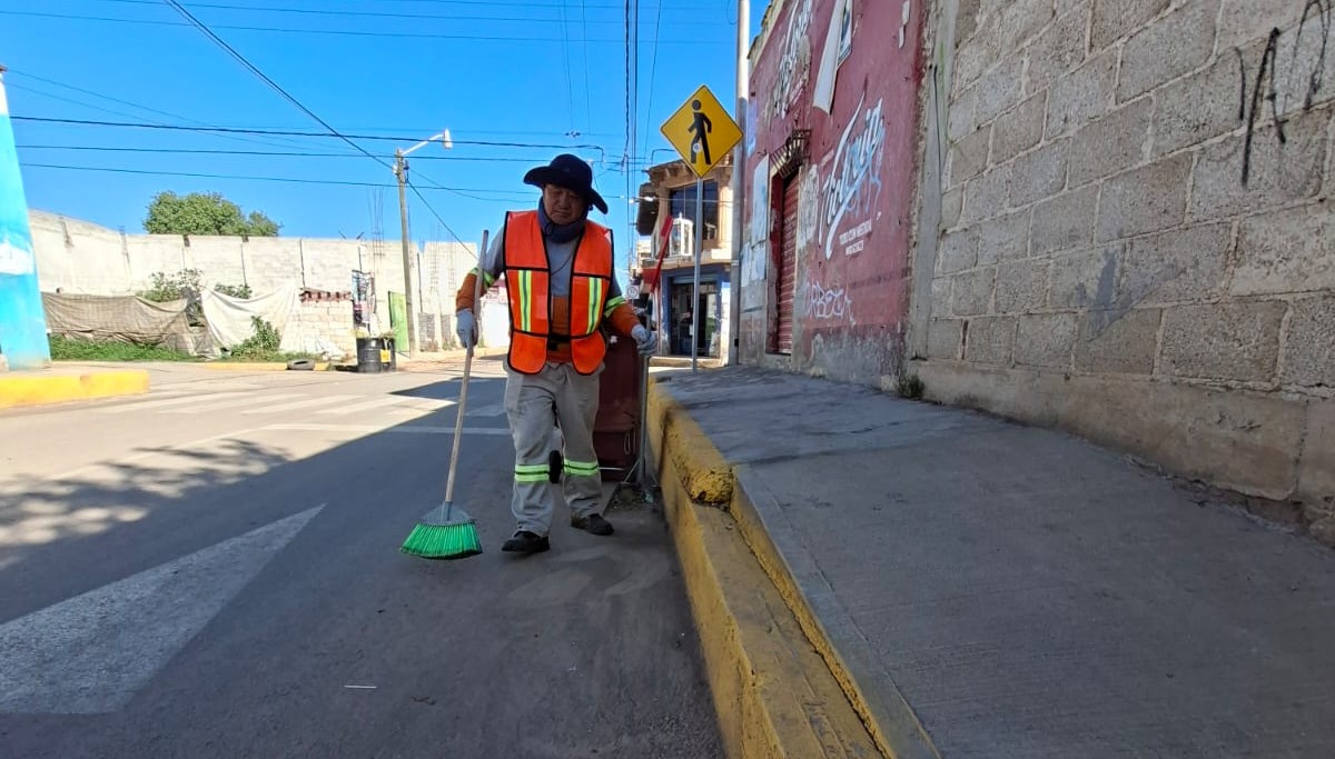 Concluye Servicio de Limpia jornadas de limpieza en San Matías Cocoyotla
