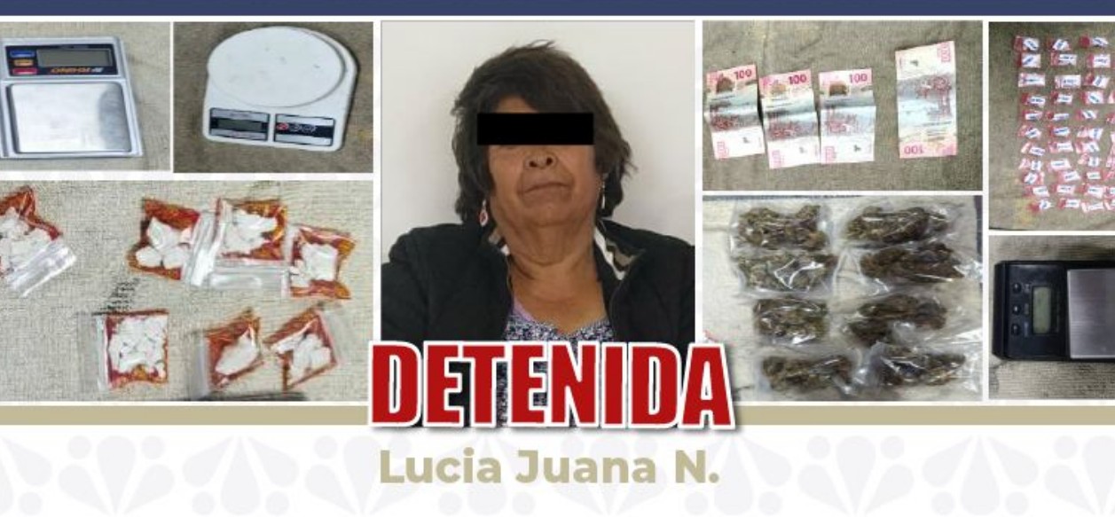 Elementos de seguridad durante cateo en Quecholac.