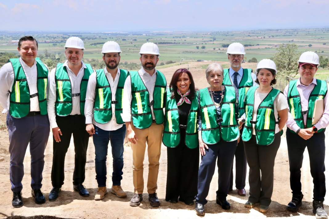 Supervisión del cierre del relleno sanitario de Huamantla.
