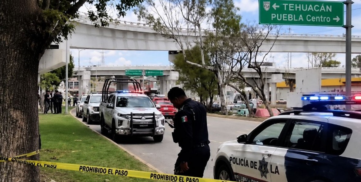 Patrullas y vecinos tras un asalto en Amalucan