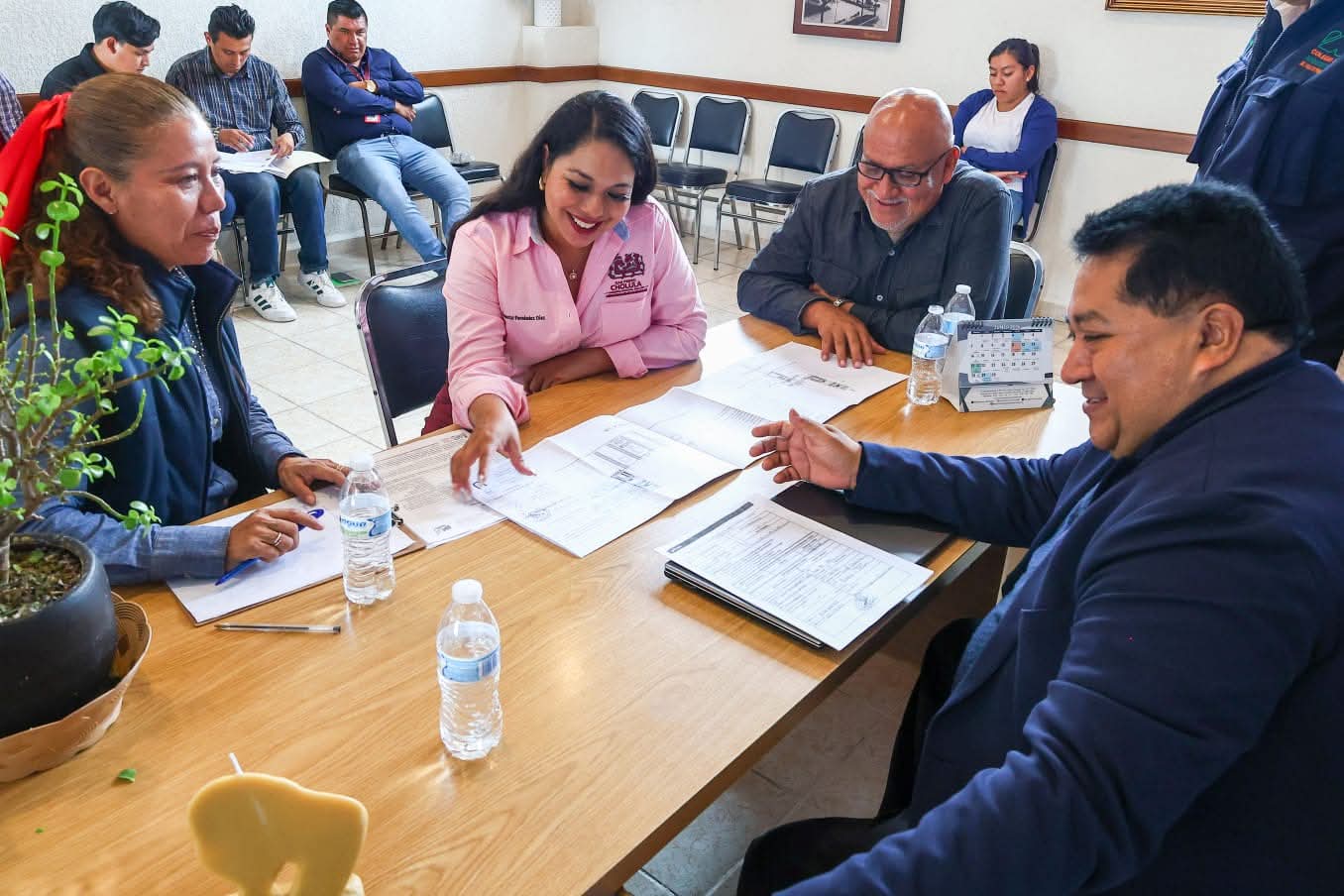 Gobierno de San Pedro Cholula da seguimiento a rehabilitación de la Parroquia de San Pedro