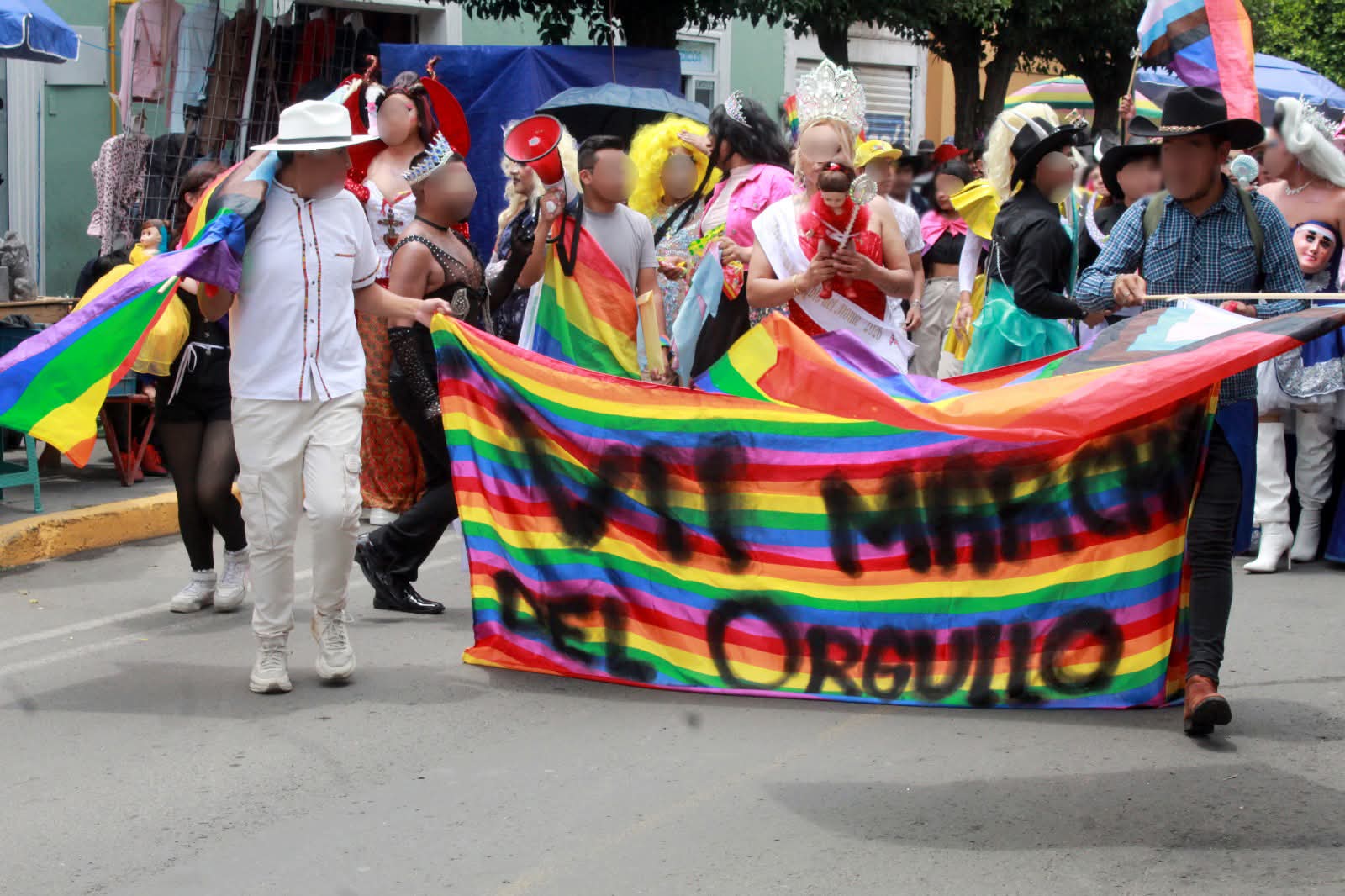 CEDH acompañó recorrido de la marcha LGBTTTIQ en Tlaxcala