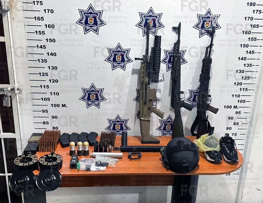 Dan 30 años de sentencia a joven que transportaba arsenal, en Tlaxcala