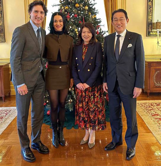 La política y el amor si pueden ser: Ex primer ministro de Canadá y Katy Perry se dejan ver más juntos que nunca