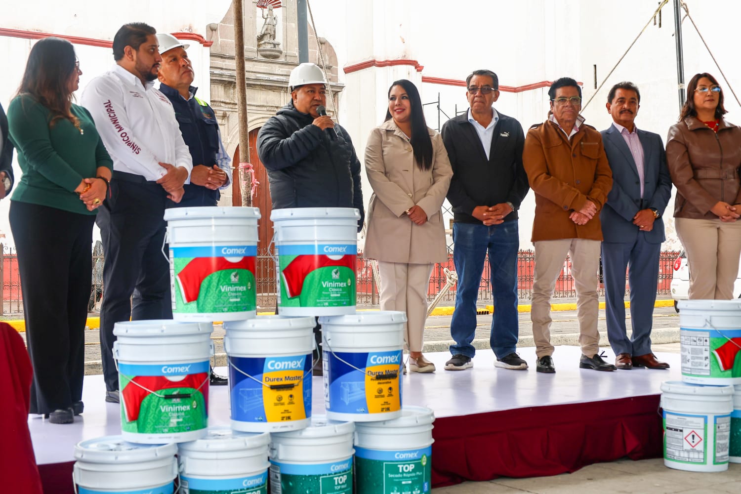 Tonantzin Fernández fortalece la conservación del patrimonio de San Pedro Cholula