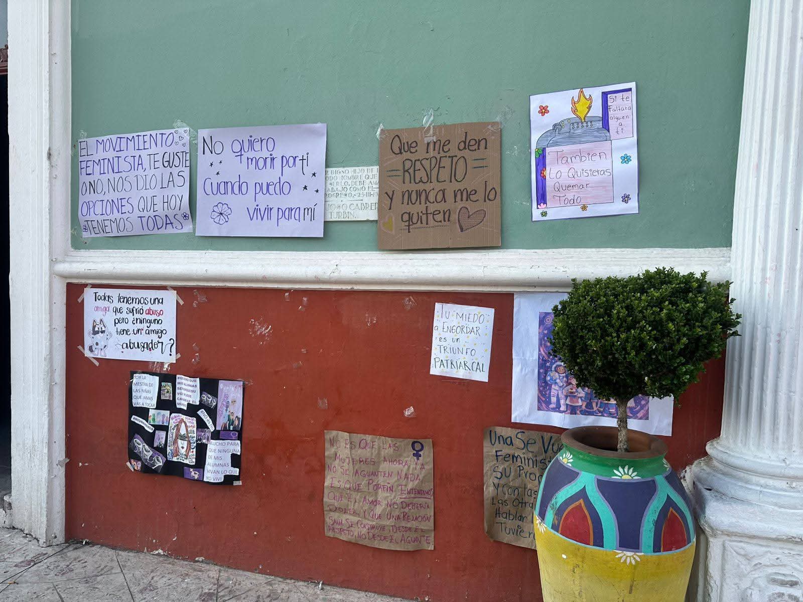 Con respeto y libertad se vivió la marcha del 8M en Huamantla