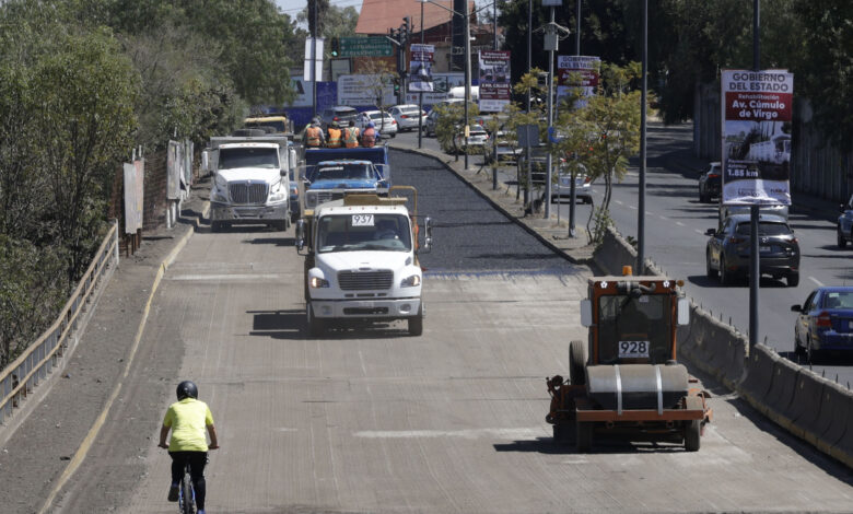 Obras viales cerrarán tramo clave junto al CCU de la BUAP durante la semana
