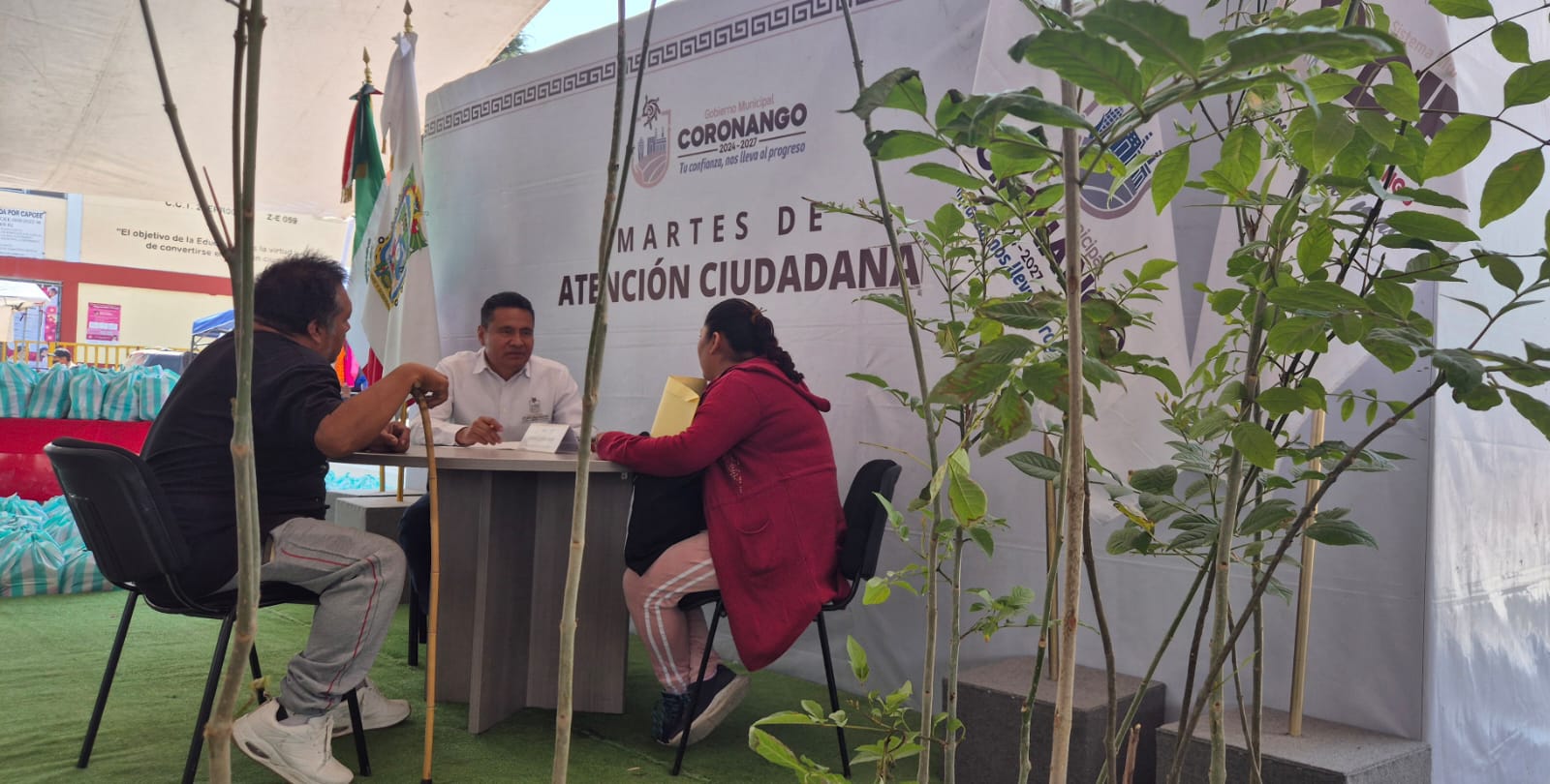 Realiza Armando Aguirre 3ª jornada de Martes Ciudadano de Coronango