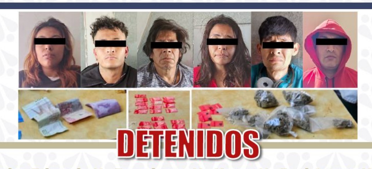 Operativo en Puebla desarticula grupo “Los Bubus” y deja seis personas detenidas