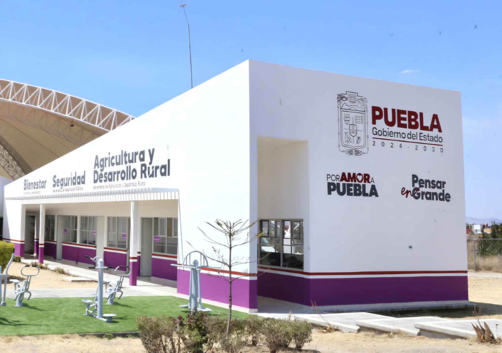 Marcha instalación de centro de atención para mujeres en Misiones de San Francisco