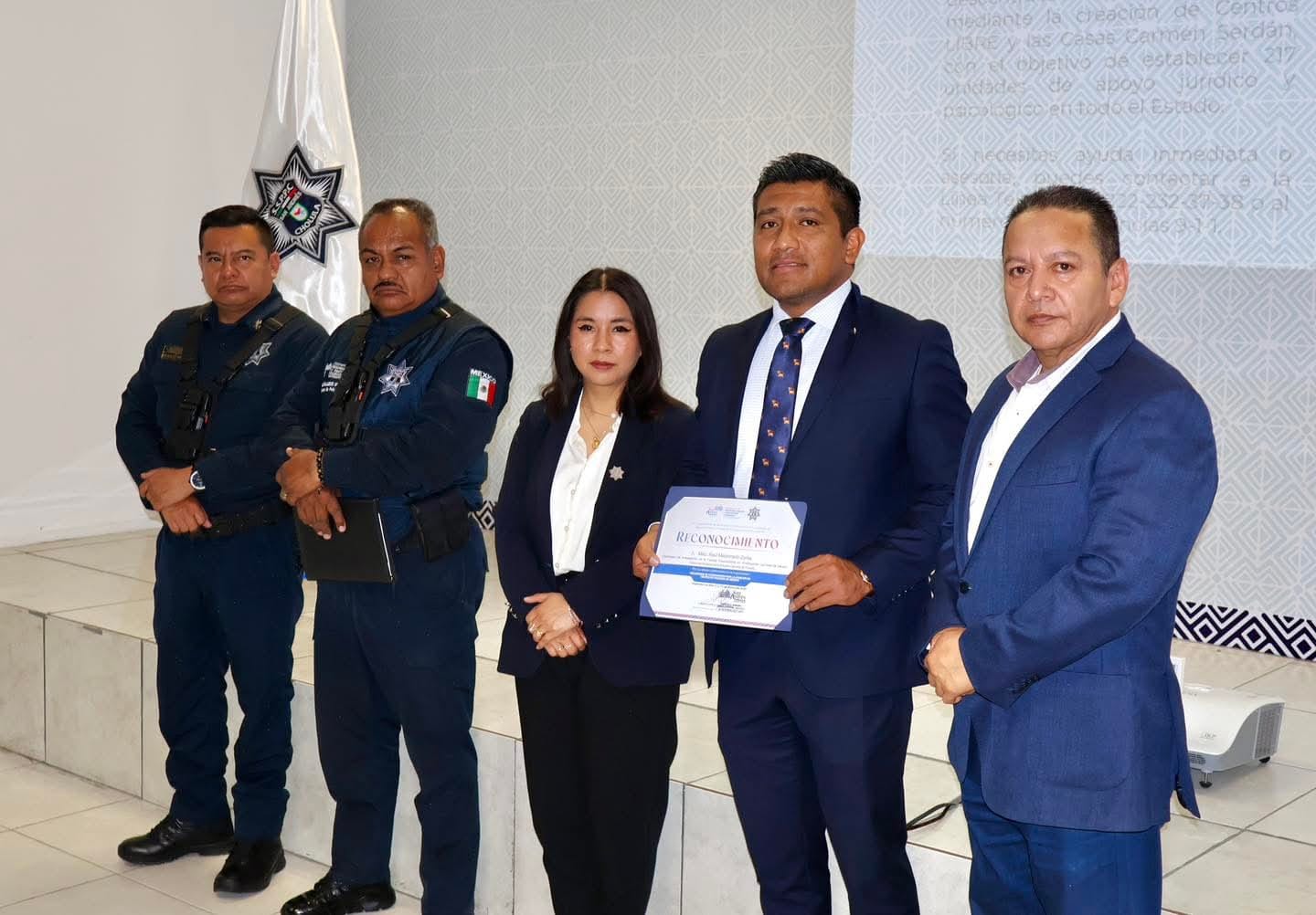Refuerza San Andrés Cholula capacitación policial para mejorar atención a mujeres víctimas de violencia