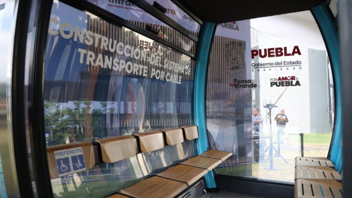 Alejandro Armenta señala campaña de partidos opositores contra el cablebús 