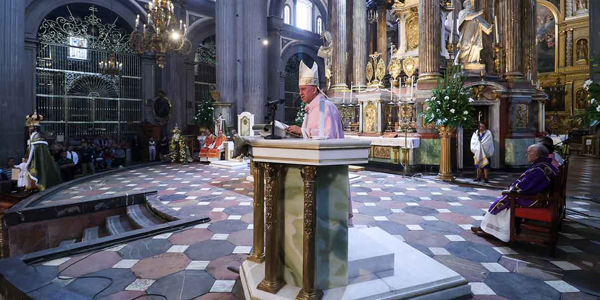 Iglesia en Puebla llama a mantener la esperanza ante la violencia durante el Domingo Laetare