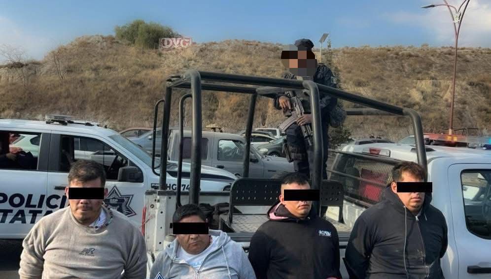 Cae en Pachuca presunta banda de robacoches; varios integrantes son originarios de Tlaxcala