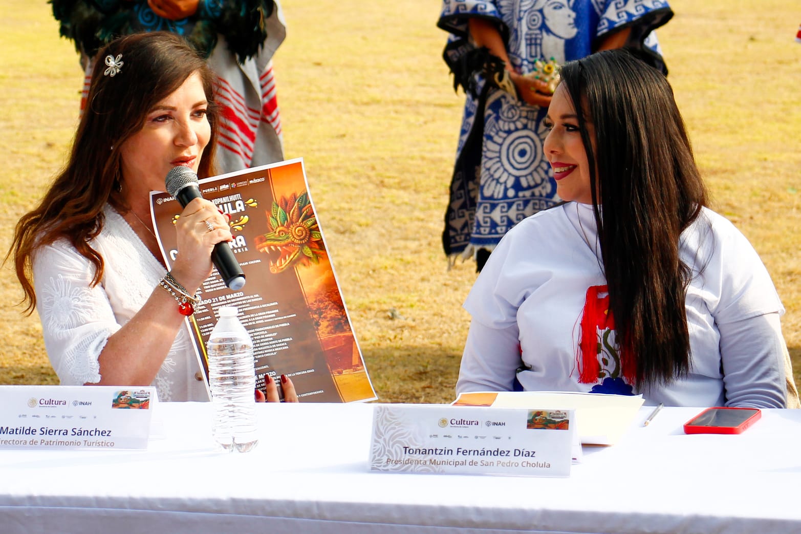 Presenta Tonantzin Fernández el Equinoccio 2026 en San Pedro Cholula