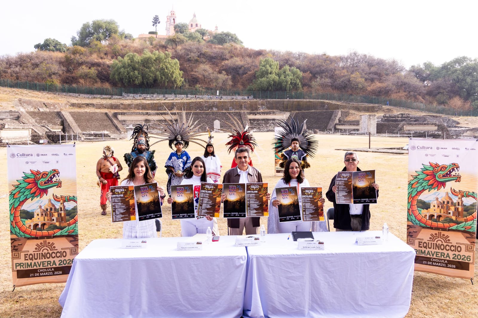 Presentan actividades conjuntas para el Equinoccio 2026, entre ellas el “Ritual a Quetzalcóatl”