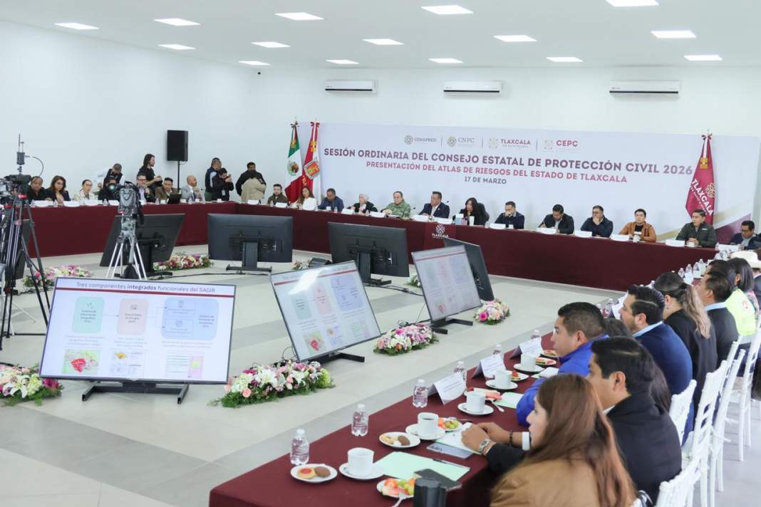Tlaxcala da paso histórico con su nuevo Atlas de Riesgos y fortalece la prevención estatal