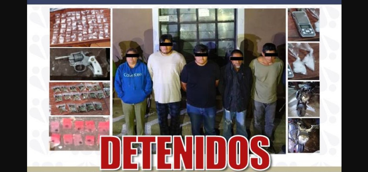 Operativo en Aljojuca logra desarticular grupo delictivo