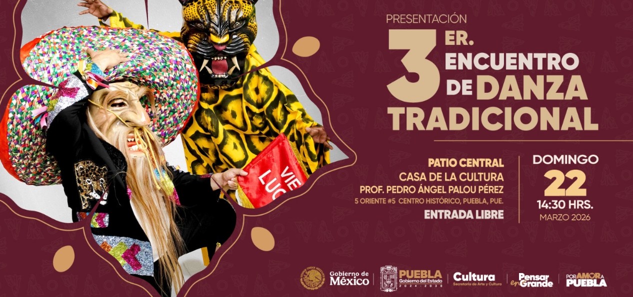 Puebla impulsa la cultura con encuentro de danza tradicional