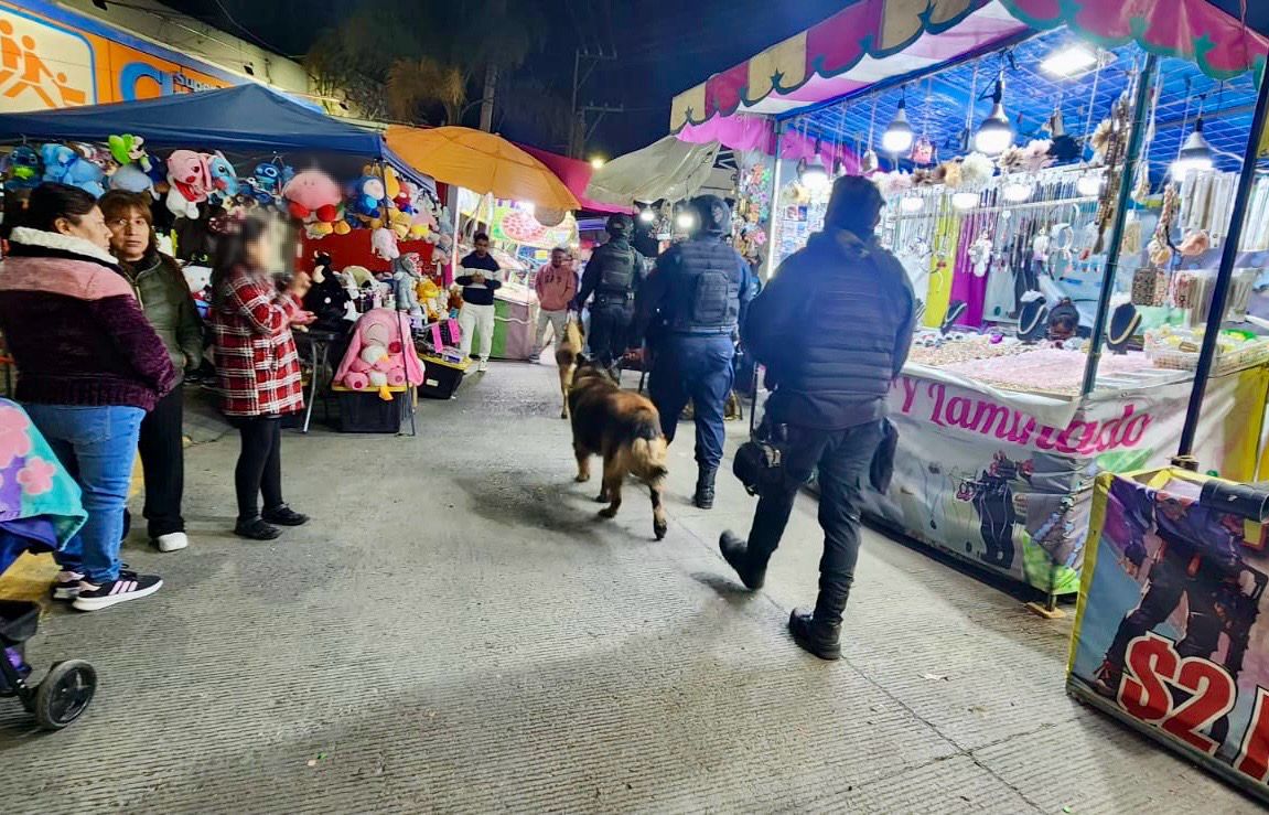 Seguridad coordinada en Feria de Sanctorum 