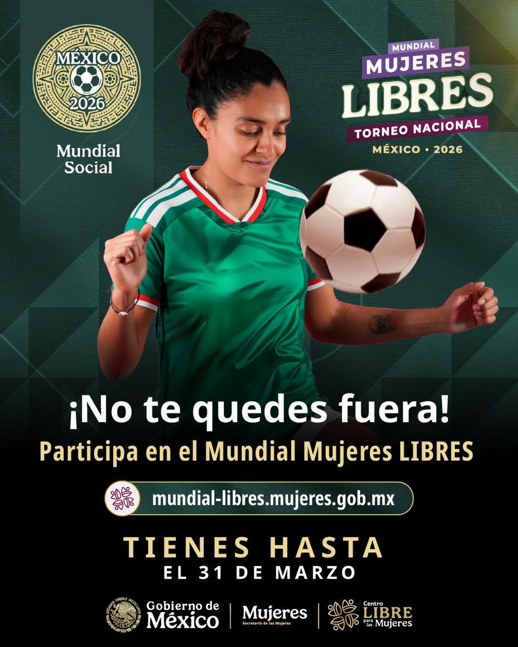 Tlaxcala se suma al Mundial Mujeres Libres 2026 y aún estás a tiempo de inscribirte