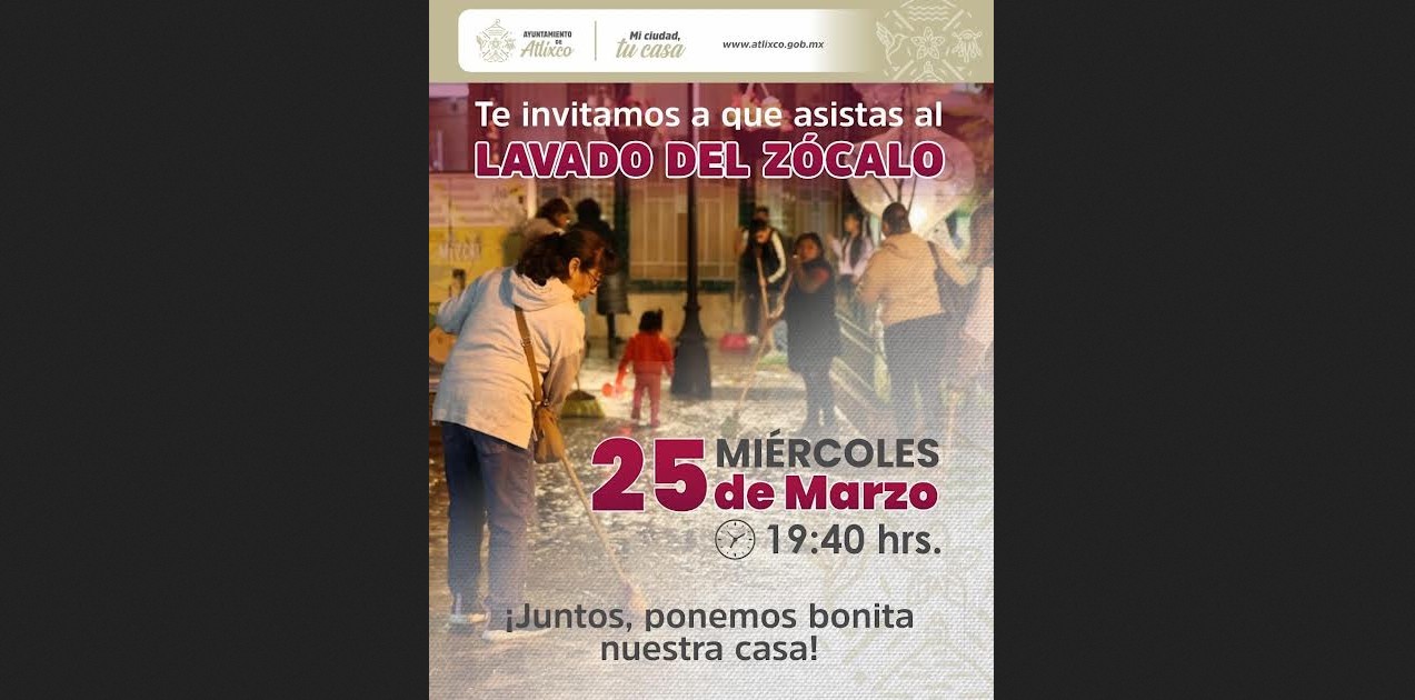 Un llamado ciudadano para transformar el corazón de Atlixco