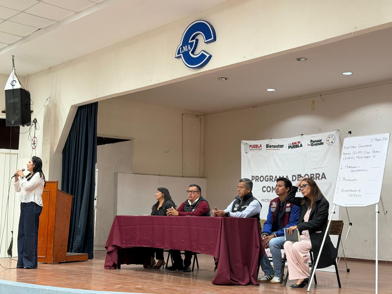 Comunidad escolar decide destino de recursos en Cholula mediante modelo participativo