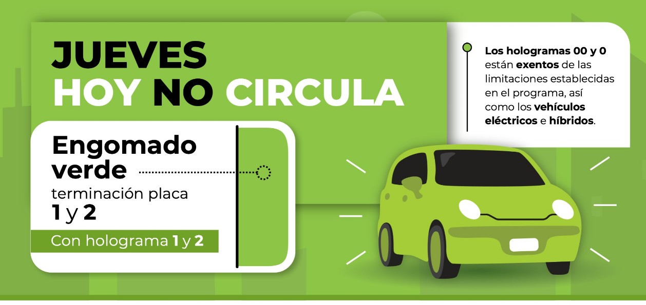 Hoy No Circula hoy: lo que debes saber antes de salir