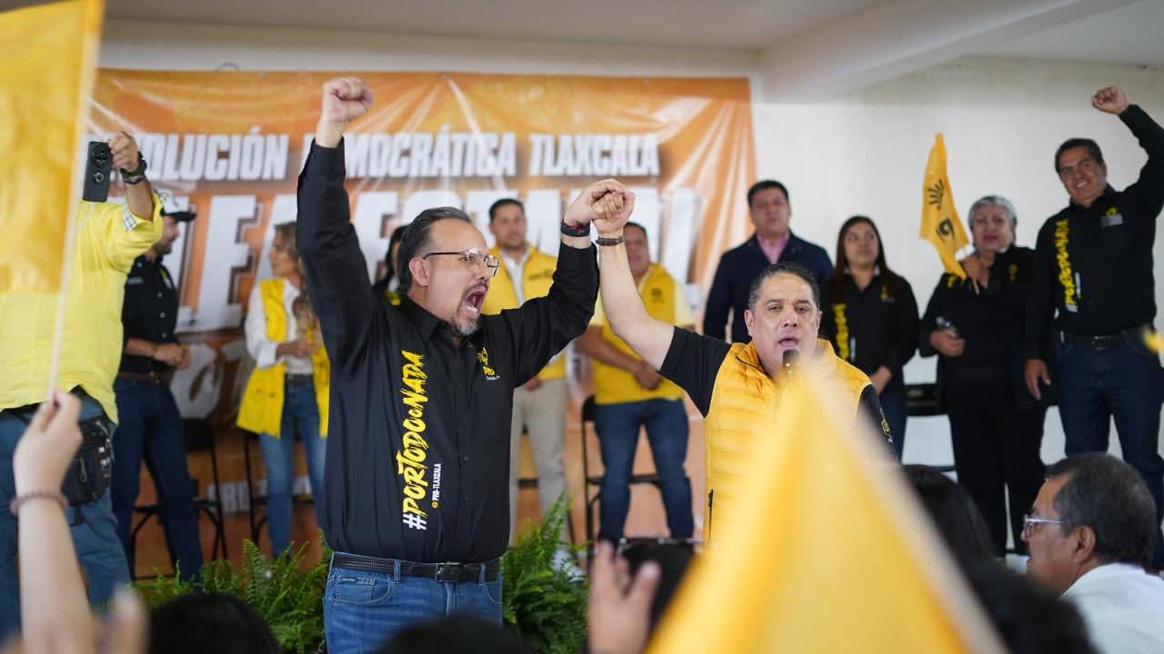 PRD Tlaxcala cierra filas y perfila a Cambrón Soria para la gubernatura de 2027