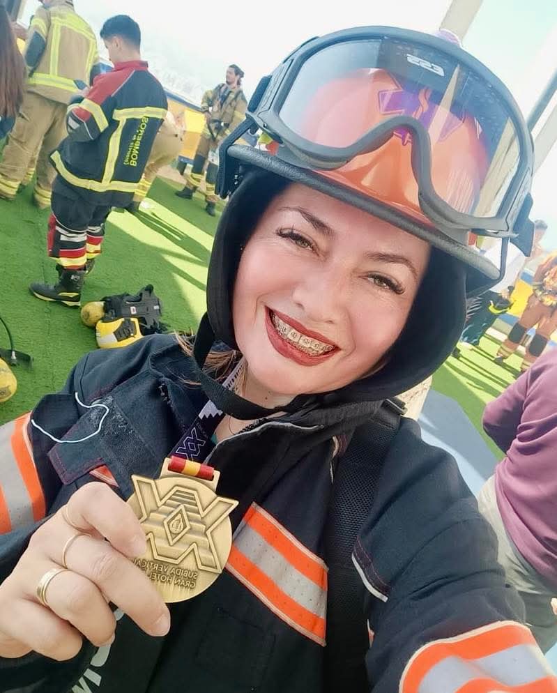 Gobierno de San Andrés Cholula reconoce a bombera destacada a nivel mundial