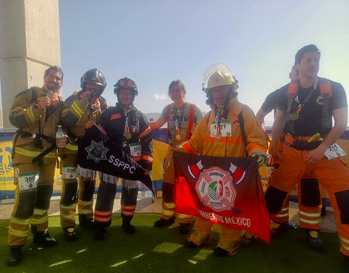 Gobierno de San Andrés Cholula reconoce a bombera destacada a nivel mundial