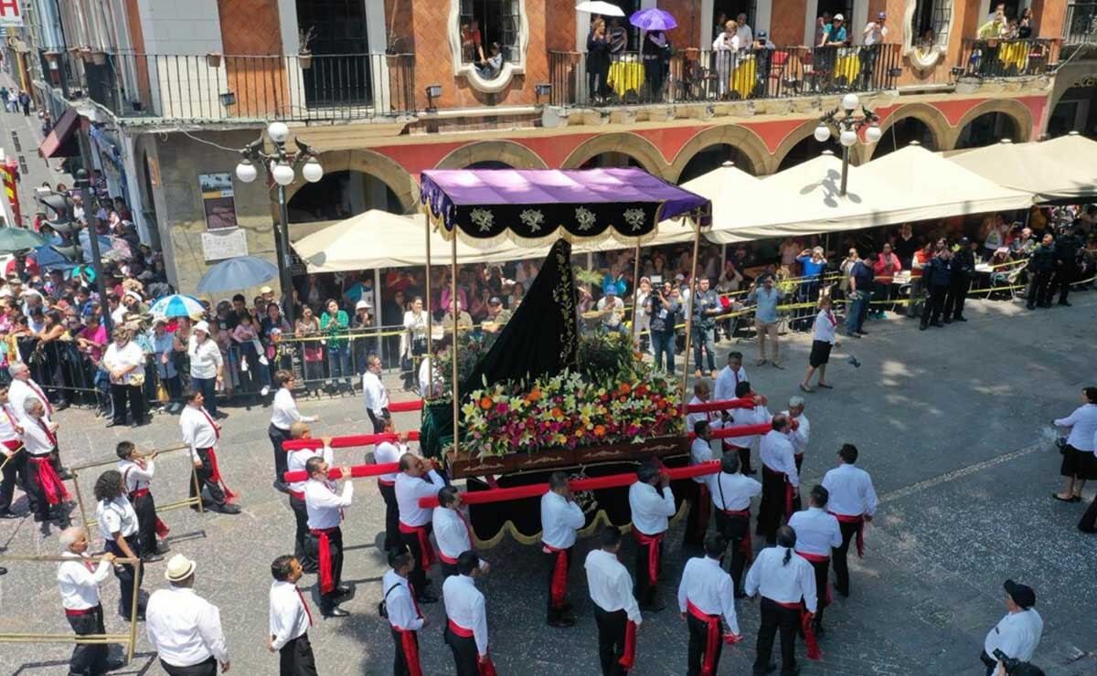 Procesión de Viernes Santo en Puebla incluirá espacio incluyente por primera vez