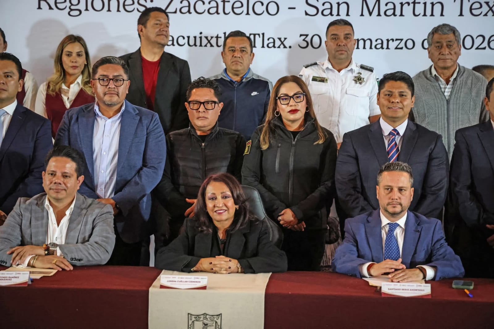 Omar Muñoz participa en Mesa Interestatal Puebla-Tlaxcala