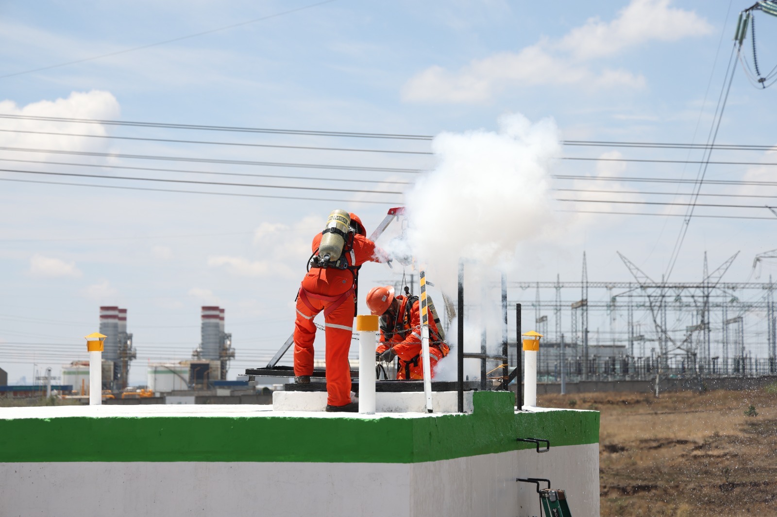 Mejora Cuautlancingo protocolos de emergencia con simulacro de incendio