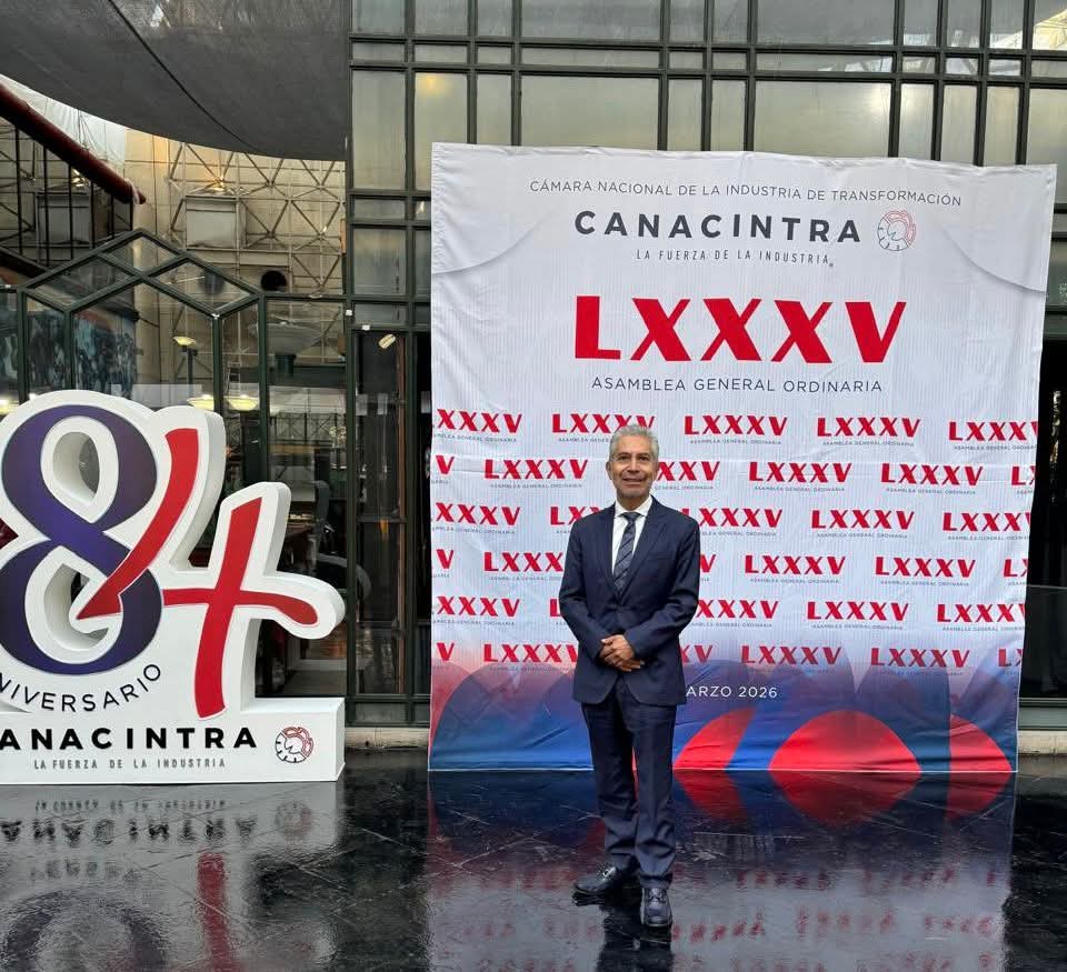 Asume José Miguel Saldaña la presidencia de CANACINTRA en Tlaxcala