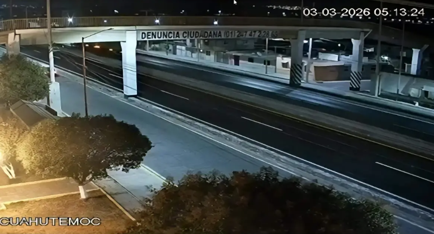 Huamantla amanece con objeto sospechoso en la México-Veracruz y autoridades reaccionan de inmediato