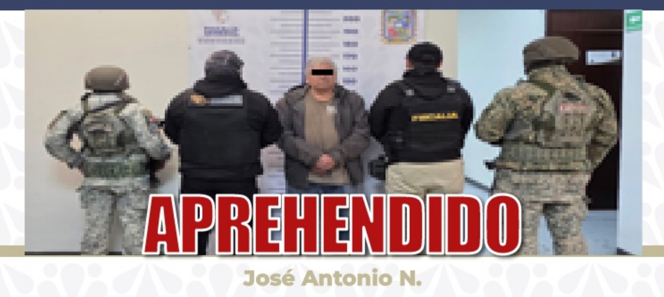 FGE cumple orden de aprehensión por homicidio en Coxcatlán