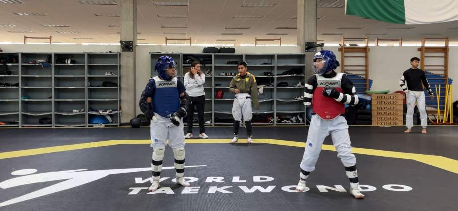 Lupita Rojas va por todo en Las Vegas y arranca su año clave en el parataekwondo internacional