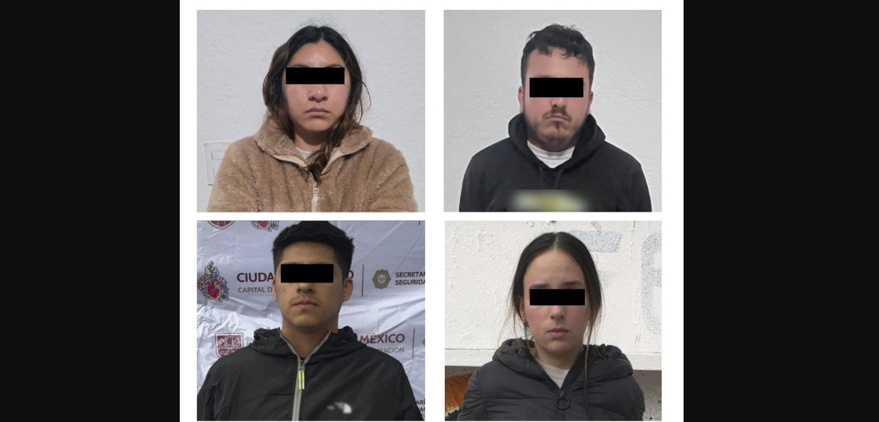 Operativo en CDMX deja cuatro detenidos por presunto narcomenudeo y préstamos “gota a gota”