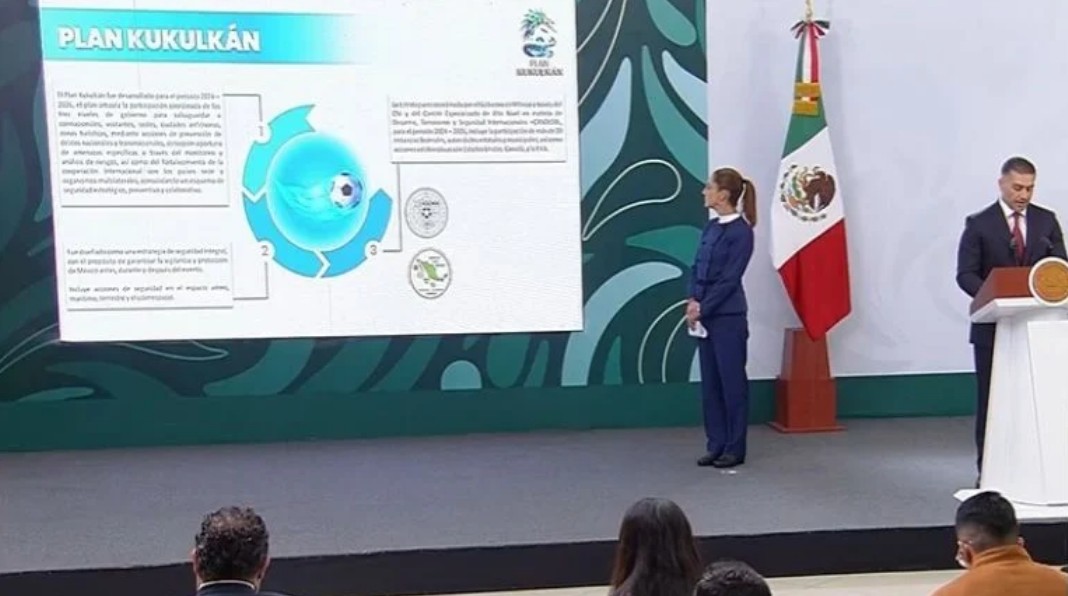 Gobierno de México presenta el Plan Kukulkán para garantizar seguridad en el Mundial 2026
