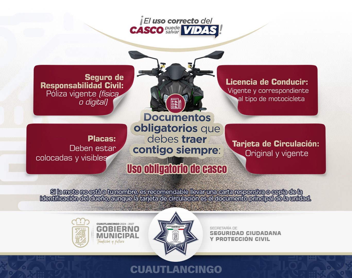 Cultura vial para salvar vidas