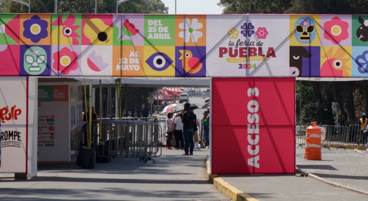 Contratarán a empresa para instalar pabellones de la Feria de Puebla