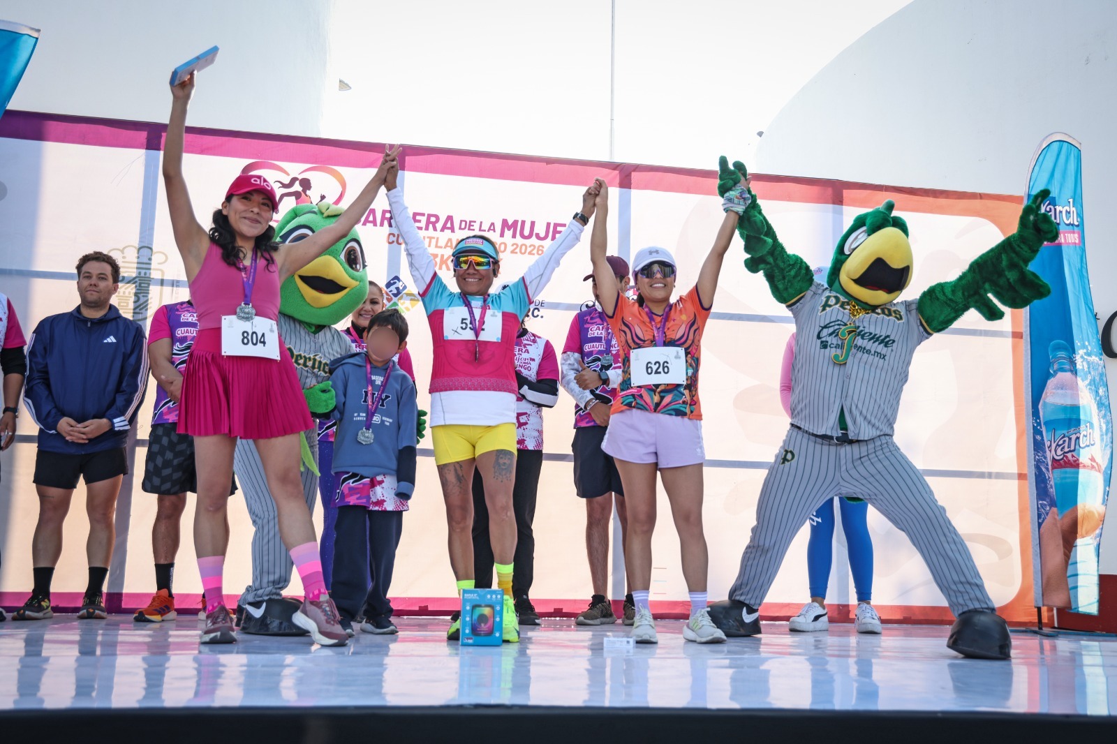Cuautlancingo corre por la igualdad en el Día de la Mujer