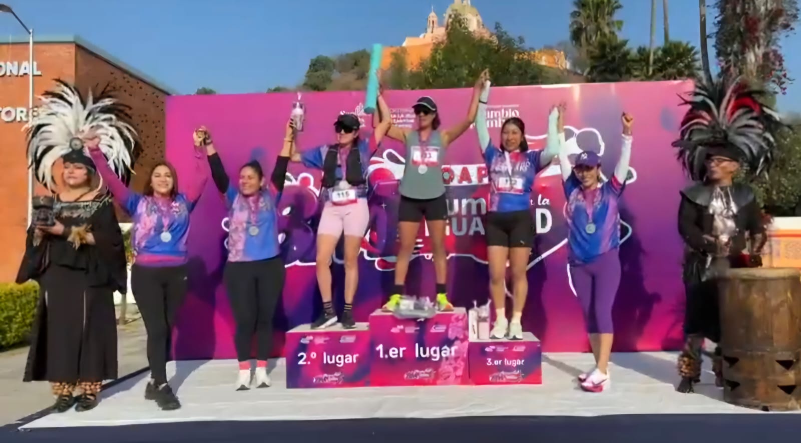 Encabeza Guadalupe Cuautle premiación de la carrera femenil “Paso a Paso Rumbo a la Igualdad” 